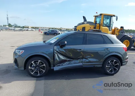 2025 Audi Q3 Premium 45 Tfsi S Line Quattro Tiptronic из США, поврежденный, VIN WA1EECF35S1046845